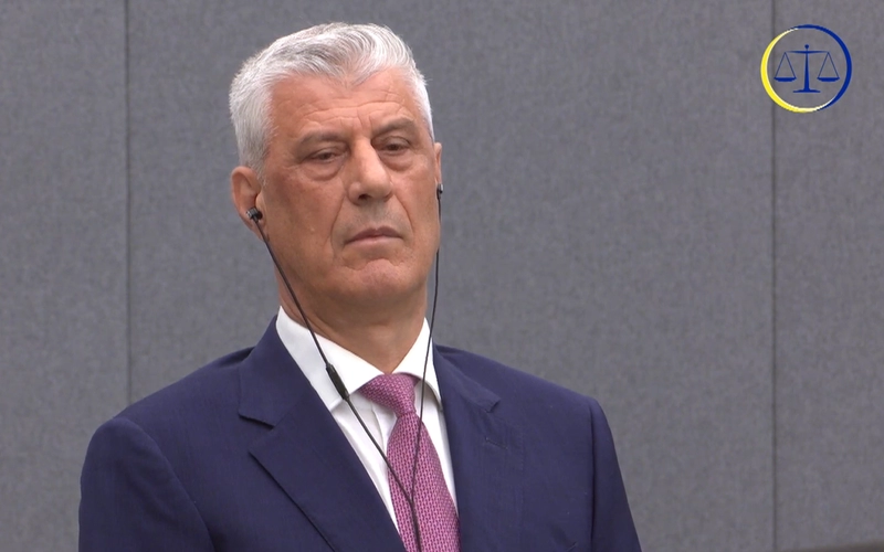 Thaçi osuđen na 25 godina zatvora za ratne zločine